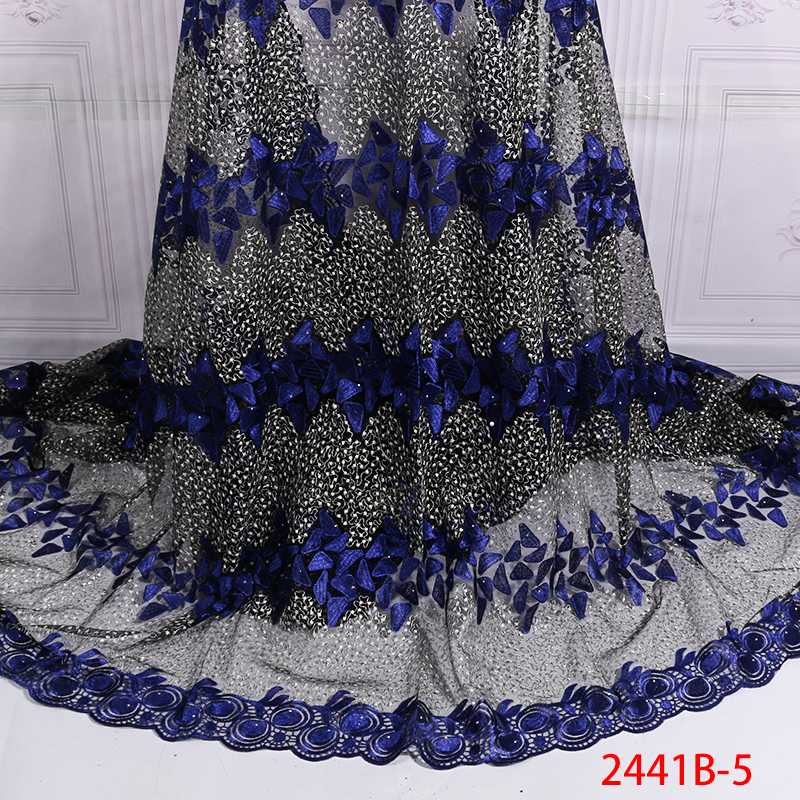 2020 Nigerian Laces Fabrics New African Lace Fabric High Quality French Embroidery Tulle Laces for Bridal Party KS2441B
2020 Nigerian Laces Fabrics New African Lace Fabric High Quality French Embroidery Tulle Laces for Bridal Party KS2441B