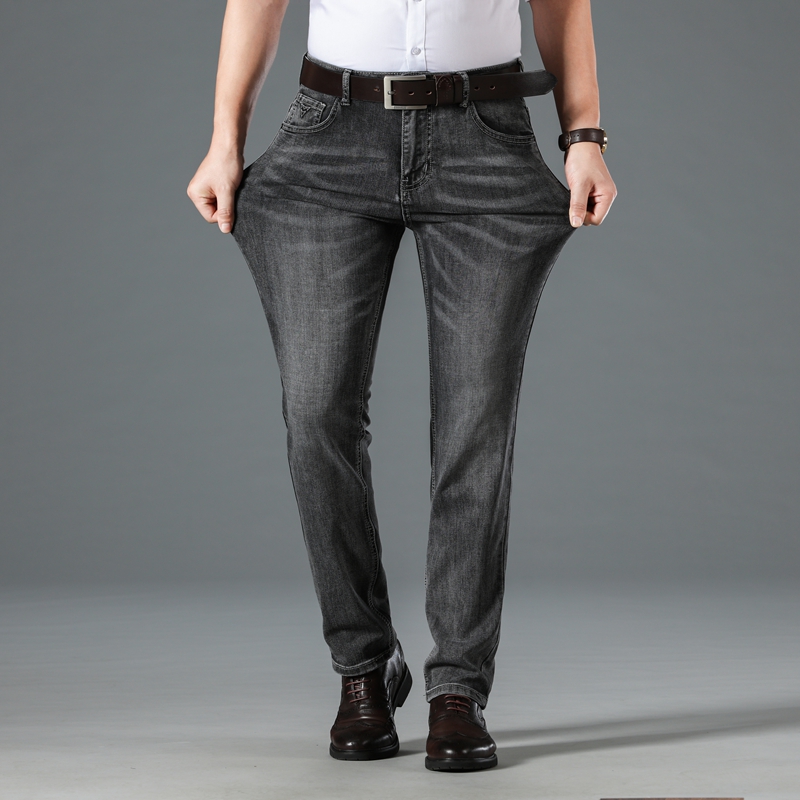 2020 Leisure Basic Retro Styles Men Jeans Straight Pants Mens Men's Jeans Business Classic High Quality Hot Sale Plus Size 38 40, Dark grey
2020 Leisure Basic Retro Styles Men Jeans Straight Pants Mens Men's Jeans Business Classic High Quality Hot Sale Plus Size 38 40, Dark grey