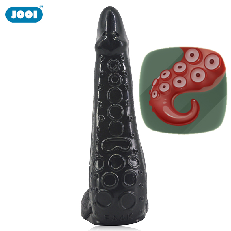 FAAK sain PVC Dildo Octopus Butt Plug Massage Anal Jouet pour Homme Femme Orgasme Stimulez Plug Anal Sex Toys Tentacule godemichés T200704