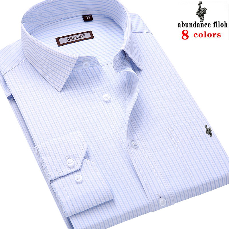 Plus Size 4XL Men Shirt Long Sleeve Solid Striped Shirts Men Dress Large White Social Shirts Clothing Streetwear tops, 8232
Plus Size 4XL Men Shirt Long Sleeve Solid Striped Shirts Men Dress Large White Social Shirts Clothing Streetwear tops, 8232