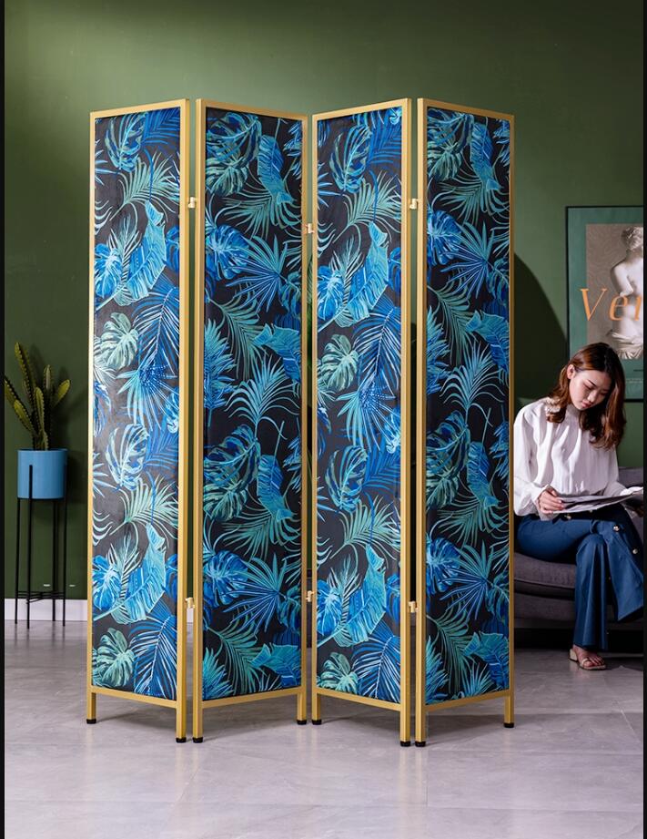 Screen North Europe partition Room Dividers folding mobile bedroom shelter home simple beauty salon screens