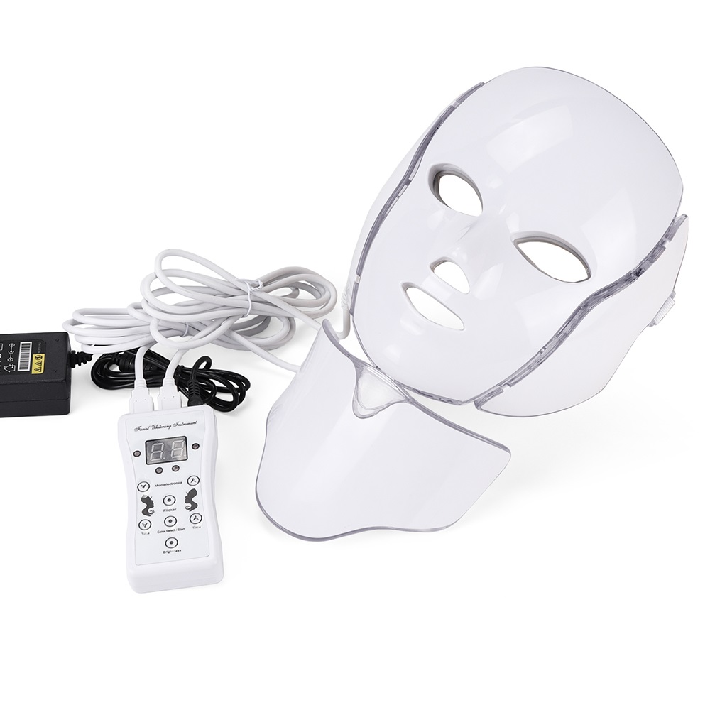 7 color LED Mask Face Neck EMS Micro-current Anti Wrinkle Acne Removal Skin Rejuvenation Electric Facial Beauty Machine UPS Free shipping
7 color LED Mask Face Neck EMS Micro-current Anti Wrinkle Acne Removal Skin Rejuvenation Electric Facial Beauty Machine UPS Free shipping