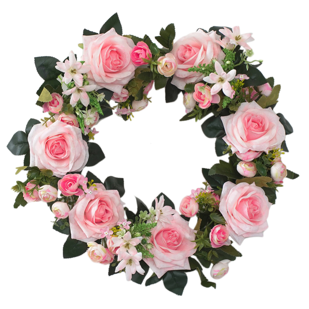 31cm Diameter Artificial Garland Simulation Door Wreath for Home Wedding Party Decoration, Roses
31cm Diameter Artificial Garland Simulation Door Wreath for Home Wedding Party Decoration, Roses