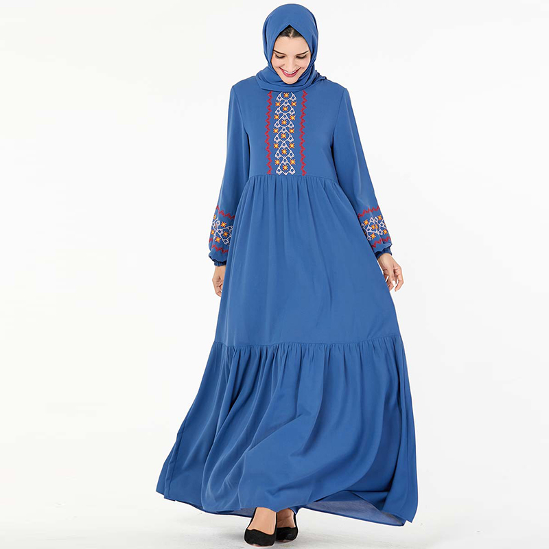 Red Abaya Dubai Turkish Hijab Muslim Dress Kaftan Islamic Clothing For Women Caftan Islam Dress Abayas Beautiful Robe Kleding