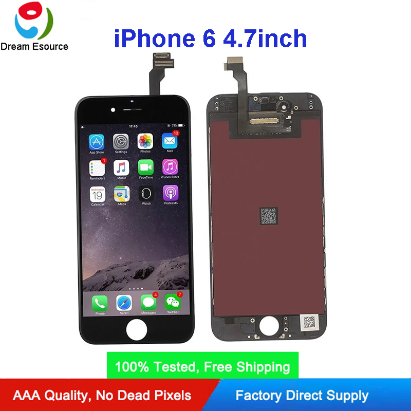 Refurbished Original Change Glass/OEM FOG Assembled Panel for iPhone 6 LCD Display +Sensitive Touch Screen Digitizer Free DHL 
Refurbished Original Change Glass/OEM FOG Assembled Panel for iPhone 6 LCD Display +Sensitive Touch Screen Digitizer Free DHL