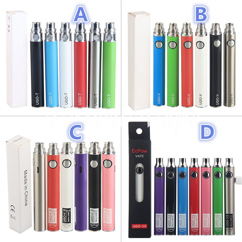 100% Original EcPow UGO Vapes UGO-T UGO-V UGO-VII UGO-V3 Batteries Preheating UGO V3 Variable Volt Pen 510 Thread E Cigarettes eGo EVOD Vape
100% Original EcPow UGO Vapes UGO-T UGO-V UGO-VII UGO-V3 Batteries Preheating UGO V3 Variable Volt Pen 510 Thread E Cigarettes eGo EVOD Vape