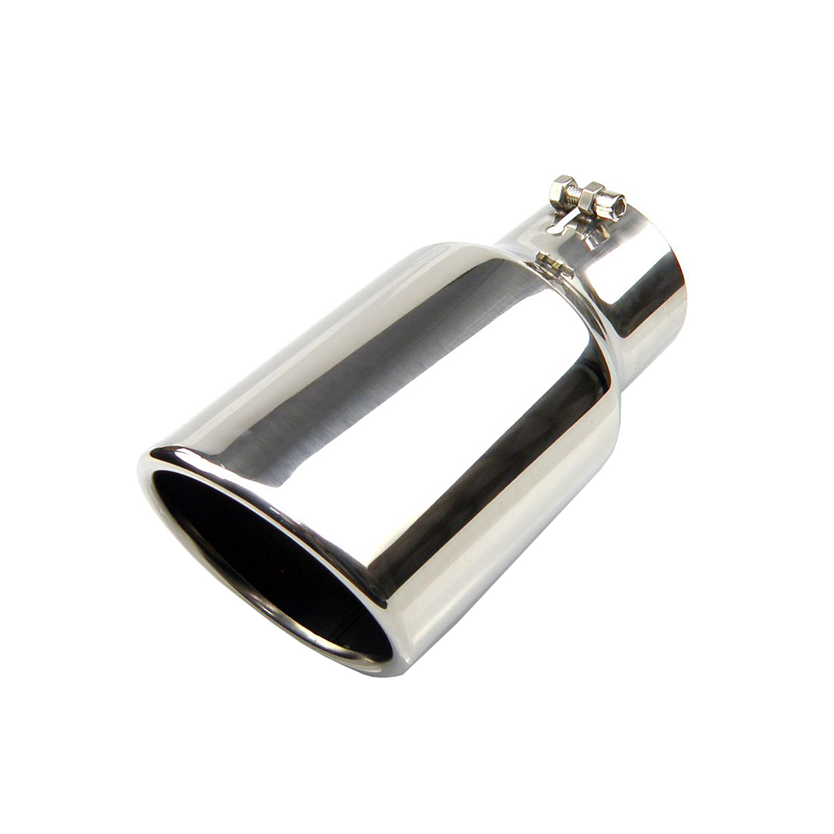 Car Bolt-On stainless steel Diesel 3"inlet 4.5"outlet Exhaust Muffler Tip Black or Siliver Color Rolled End Angle Cut Tail Pipe
Car Bolt-On stainless steel Diesel 3"inlet 4.5"outlet Exhaust Muffler Tip Black or Siliver Color Rolled End Angle Cut Tail Pipe