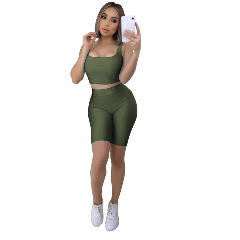 European and American New Women' Casual Jumpsuit Two-piece Suit 2020 New Tight Bodysuit Suit, Black
European and American New Women' Casual Jumpsuit Two-piece Suit 2020 New Tight Bodysuit Suit, Black
