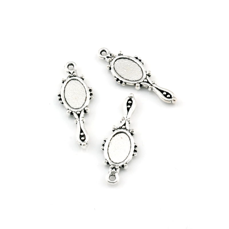 150Pcs/lot Antique silver Alloy devil mirror Charms Pendants For Jewelry Making Bracelet Necklace DIY Accessories 10x27mm A-588
150Pcs/lot Antique silver Alloy devil mirror Charms Pendants For Jewelry Making Bracelet Necklace DIY Accessories 10x27mm A-588