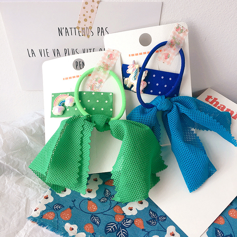 2 PCS Simple Girl Hair Ropes Cute Cartoon Point Yarn Bow Square BB Elastic Rubber Band for Children Fashion Hair Accessories
2 PCS Simple Girl Hair Ropes Cute Cartoon Point Yarn Bow Square BB Elastic Rubber Band for Children Fashion Hair Accessories