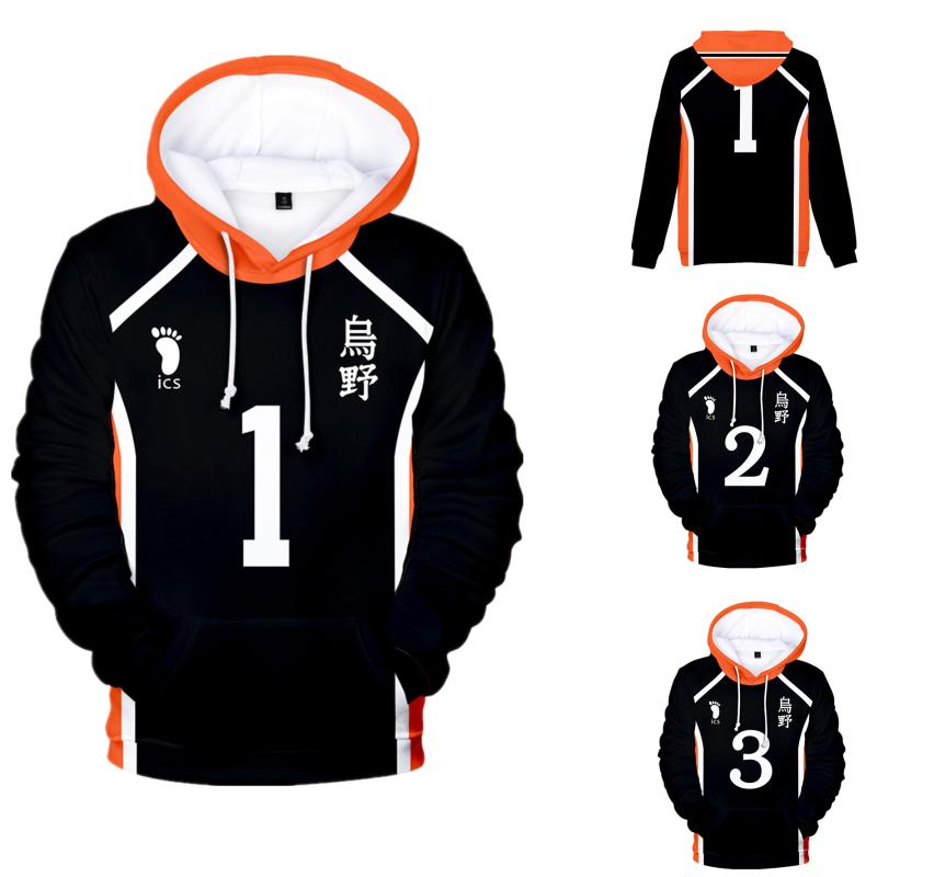Cosplay Haikyuu Hoodie Sweatshirt volleyball anime haikyuu Figure Uniform Adult Kids Casual Long Sleeve 3D Pullovers Anime Japan, Black
Cosplay Haikyuu Hoodie Sweatshirt volleyball anime haikyuu Figure Uniform Adult Kids Casual Long Sleeve 3D Pullovers Anime Japan, Black