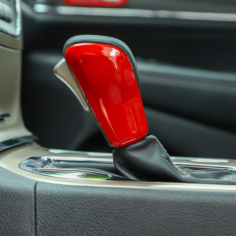 Car Gear Shift Knob Shifter Trim Stickers ABS Decoration Cover for Jeep Grand Cherokee Interior Accessories