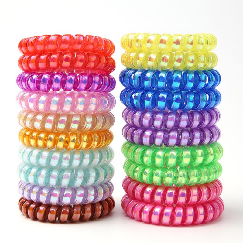 PinkycolorTelephone Wire Cord Headbands for Women Elastic Hair Bands Rubber Ropes Hair Ring Girls Hair Accessories Wholesale, Mix 
PinkycolorTelephone Wire Cord Headbands for Women Elastic Hair Bands Rubber Ropes Hair Ring Girls Hair Accessories Wholesale, Mix