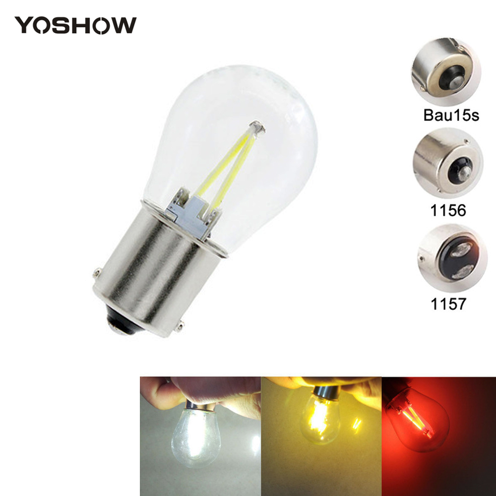 50PCS 1156 P21W BA15S BAU15S 1157 BAY15D COB 12V DC Glass Shell LED Car Light bulbs Turn Signal Brake Lights White Yellow Red, As pic
50PCS 1156 P21W BA15S BAU15S 1157 BAY15D COB 12V DC Glass Shell LED Car Light bulbs Turn Signal Brake Lights White Yellow Red, As pic