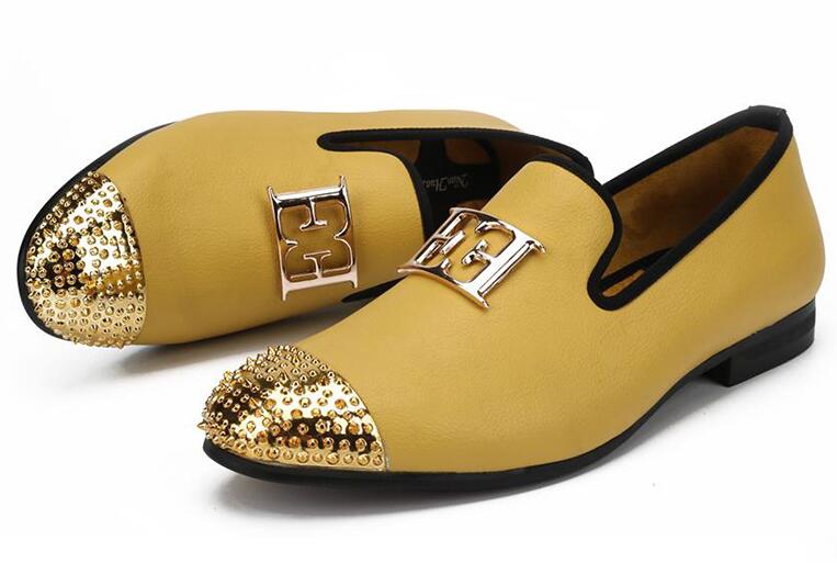 Men Leather Big Size Fashion men Casual Shoes Design Bright Face Buckle and Gold Metal Toe Men Driving Shoes Part Flats Dress Shoes 38-46, Black
Men Leather Big Size Fashion men Casual Shoes Design Bright Face Buckle and Gold Metal Toe Men Driving Shoes Part Flats Dress Shoes 38-46, Black
