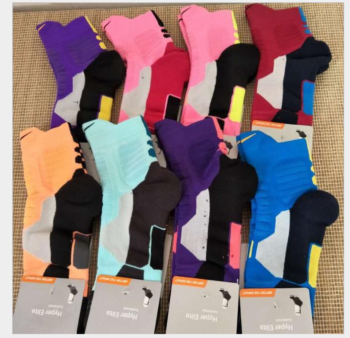 Elite Towel Bottom Sports Socks Mid-barrel towel stockings