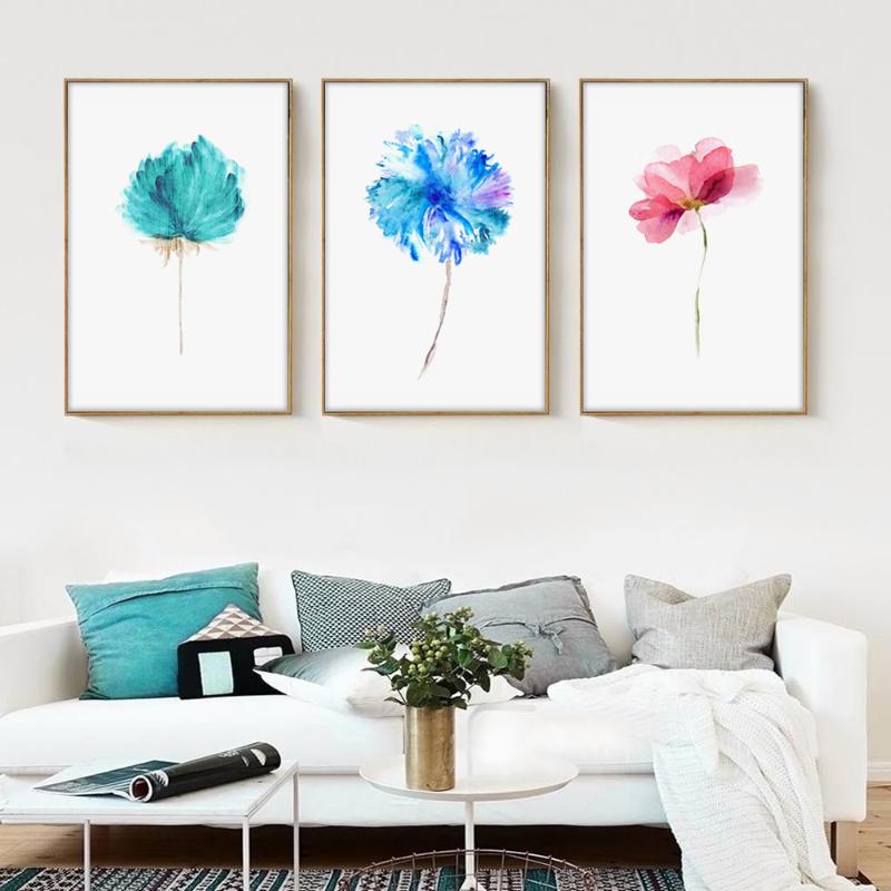 Watercolor Colorful Flowers Pictures Nordic Style Painting Simple Print Artwork Canvas Wall Poster For Office Living Room Decor
Watercolor Colorful Flowers Pictures Nordic Style Painting Simple Print Artwork Canvas Wall Poster For Office Living Room Decor