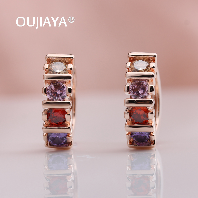 OUJIAYA New Round colour crystal Earrings Women Wedding Jewelry 585 Rose Gold Natural Zircon Dangle Earrings Wedding JewelryA207
OUJIAYA New Round colour crystal Earrings Women Wedding Jewelry 585 Rose Gold Natural Zircon Dangle Earrings Wedding JewelryA207