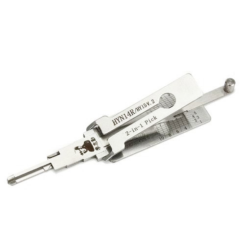 Original LISHI 2 In 1 HY15 HYN14R Laser Key New car Decoder and Lock Pick Combination Genuine
Original LISHI 2 In 1 HY15 HYN14R Laser Key New car Decoder and Lock Pick Combination Genuine