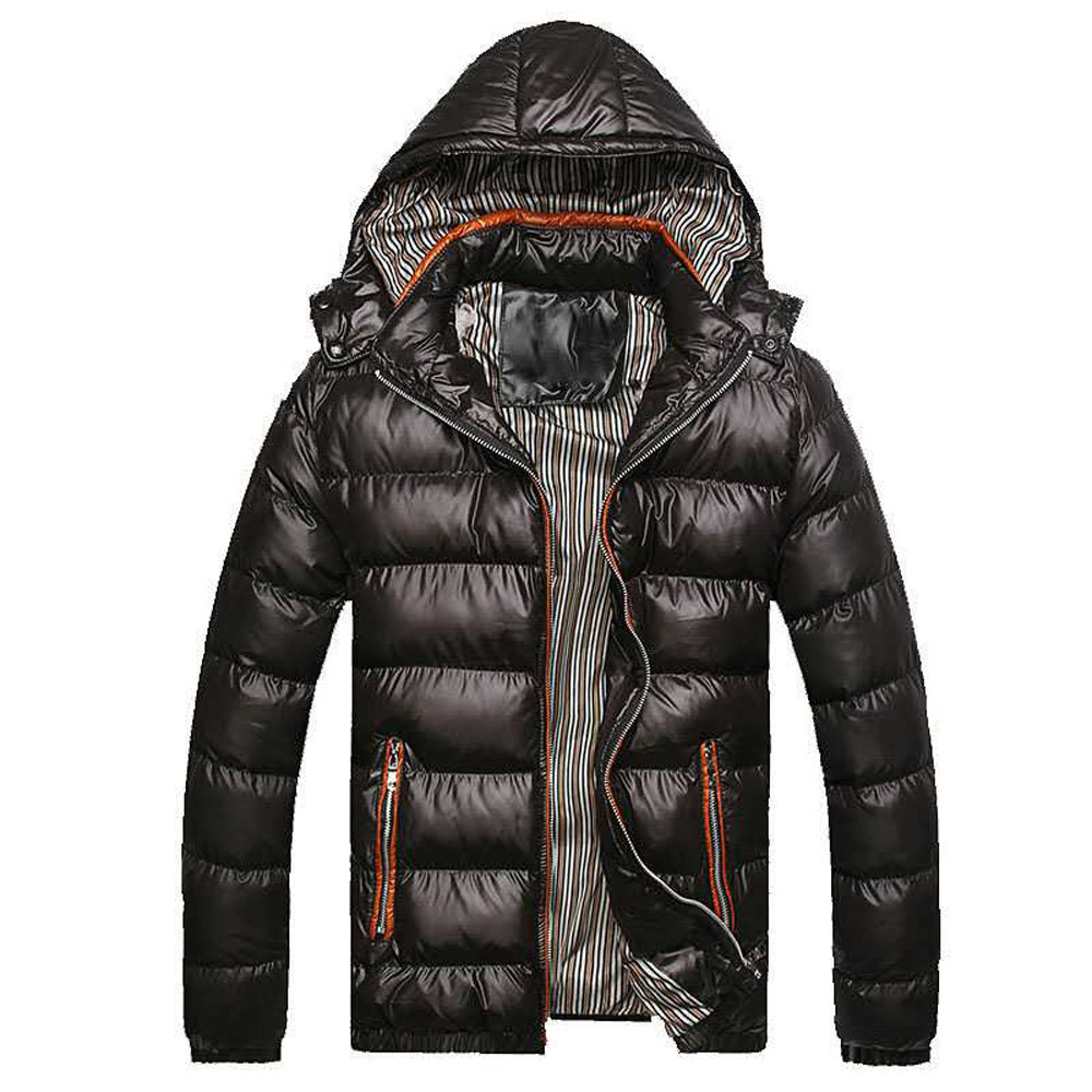 Tide Men Winter Hat Removable Cotton Jacket Thickening Warm Cotton Padded Coat Man Winter Parkas, Black
Tide Men Winter Hat Removable Cotton Jacket Thickening Warm Cotton Padded Coat Man Winter Parkas, Black