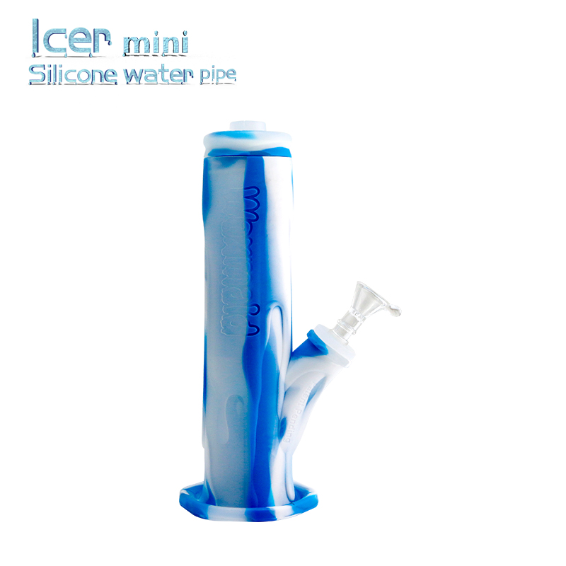 Freezable Icy Silicone Bong Waxmaid Glass Bong 9 inches Cool Icer Bongs With 14mm male Joint Bowl Factory Outlet Free Shipping
Freezable Icy Silicone Bong Waxmaid Glass Bong 9 inches Cool Icer Bongs With 14mm male Joint Bowl Factory Outlet Free Shipping