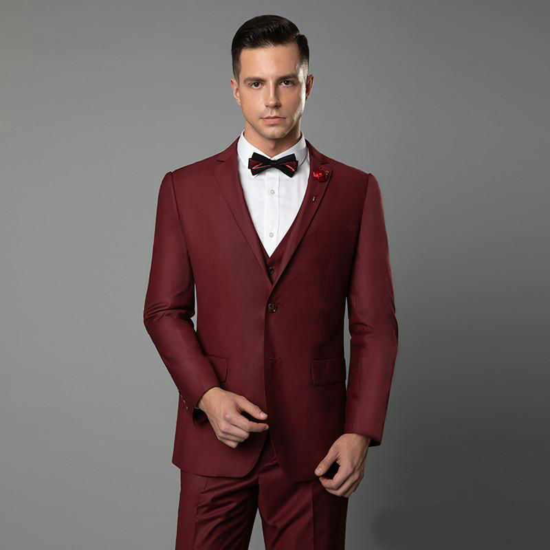 Classic Silver Navy Red Mens Wedding Tuxedos Bridegroom Men Bestmens Formal Wedding Suits Blazers High Quality Custom Made