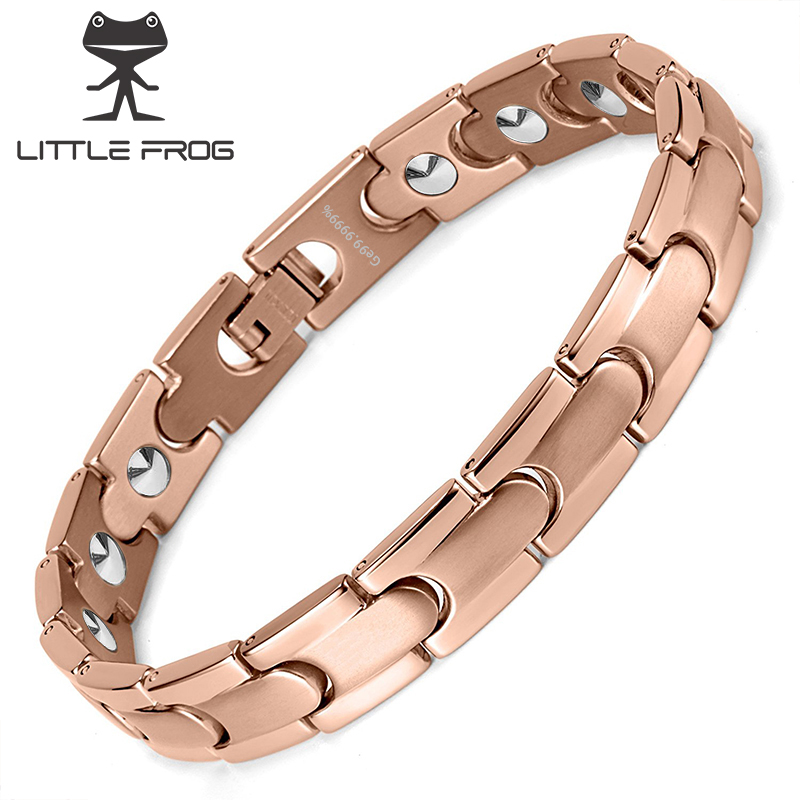 LITTLE FROG Rose Gold Plating Health 20 PCS 99.9999% Pure Germanium Bracelet for Women Stainless Steel Bracelets & Bangles
LITTLE FROG Rose Gold Plating Health 20 PCS 99.9999% Pure Germanium Bracelet for Women Stainless Steel Bracelets & Bangles