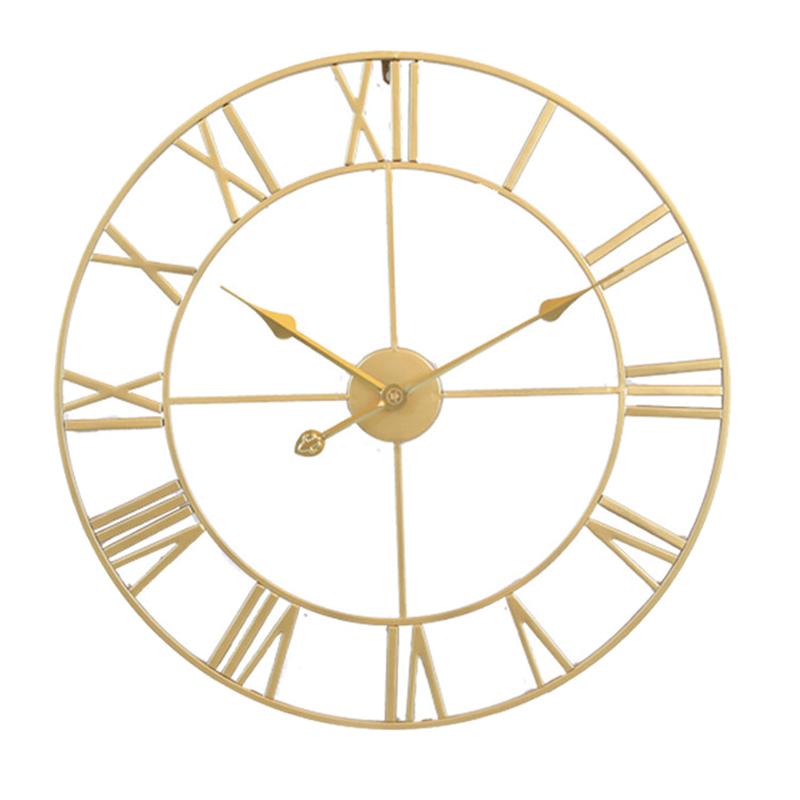 Iron Silent Wall Clock Simple Wall Clock Decor Home Decorative Living Room Golden Embryo Golden Stitches)
Iron Silent Wall Clock Simple Wall Clock Decor Home Decorative Living Room Golden Embryo Golden Stitches)