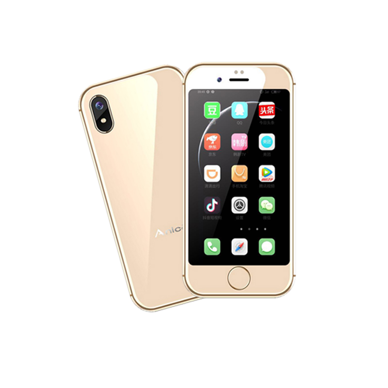 Anica i8 2.5 inch Cell Phones MTK6580 2GB+16GB GPS WIFI Mini Pocket Whatsapp Google Play Android Smartphone Unlocked 32GB TF free videos mobile phone student cellphone, Gold
Anica i8 2.5 inch Cell Phones MTK6580 2GB+16GB GPS WIFI Mini Pocket Whatsapp Google Play Android Smartphone Unlocked 32GB TF free videos mobile phone student cellphone, Gold
