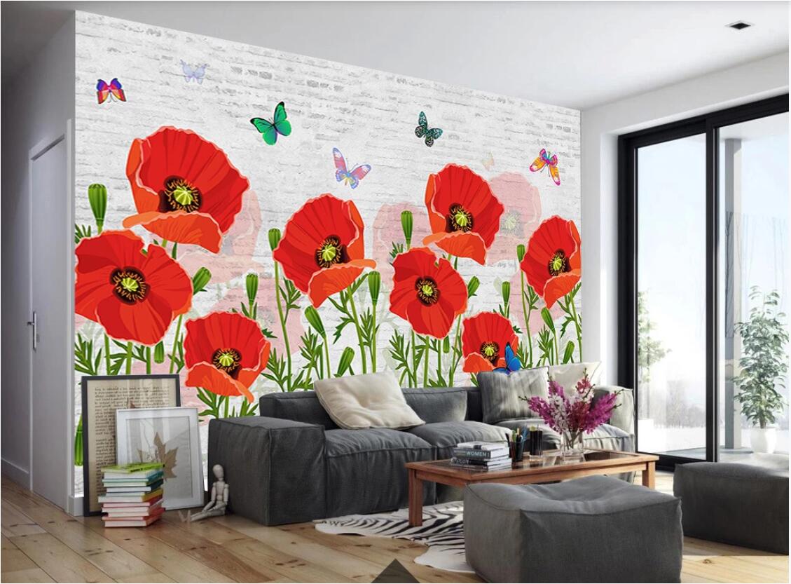 3d room wallpaper custom photo mural Nordic style beautiful flower butterfly white wall background wall decoration wallpaper for walls 3 d, Non-woven fabric
3d room wallpaper custom photo mural Nordic style beautiful flower butterfly white wall background wall decoration wallpaper for walls 3 d, Non-woven fabric