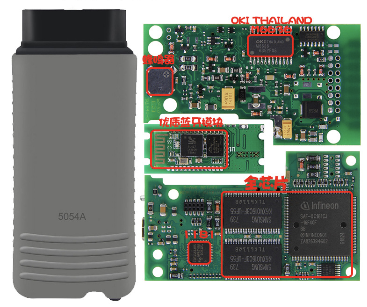 5054A ODIS V5.1.6 OKI full chip bluetooth for audi for vw diagnostic tool in plastic box
5054A ODIS V5.1.6 OKI full chip bluetooth for audi for vw diagnostic tool in plastic box