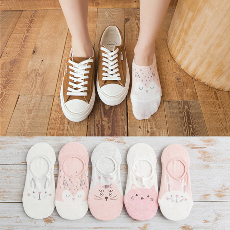 5pairs/lot female summer Korean Low Cut socks cute cartoon Harajuku Cat Bear animal funny Ankle invisible cotton socks, A1-21
5pairs/lot female summer Korean Low Cut socks cute cartoon Harajuku Cat Bear animal funny Ankle invisible cotton socks, A1-21