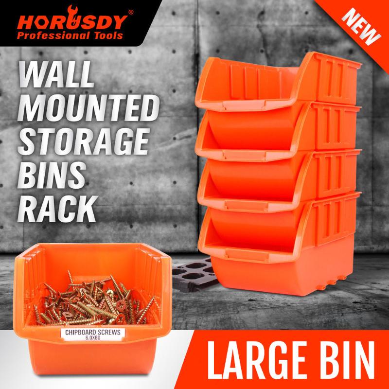 HORUSDY 4Pcs Parts Storage Bins Tool Organizer Rack Box Workshop Tray With Wall Mounted Board Tool For Car Parts Finishing
HORUSDY 4Pcs Parts Storage Bins Tool Organizer Rack Box Workshop Tray With Wall Mounted Board Tool For Car Parts Finishing