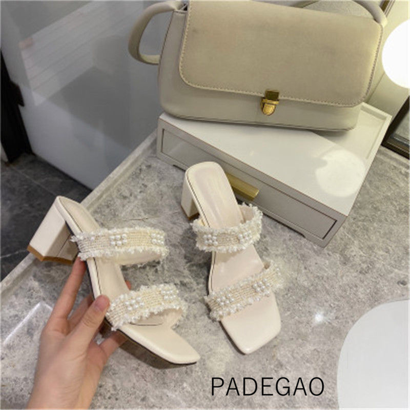 2020 Women's Slippers White Fringe Summer Heel Slippers Outside Consise Sweet Women, Pink
2020 Women's Slippers White Fringe Summer Heel Slippers Outside Consise Sweet Women, Pink