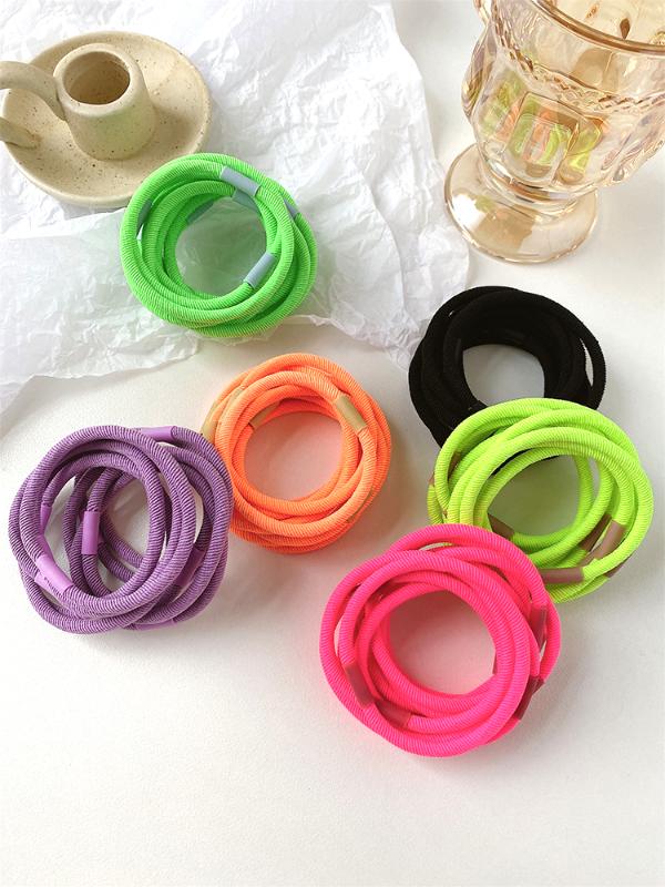 10pcs / lot High Elasticity Colored Rubber Band Head Rope for Women Korean Hair Tie Head Simple Durable Hair Rope
10pcs / lot High Elasticity Colored Rubber Band Head Rope for Women Korean Hair Tie Head Simple Durable Hair Rope