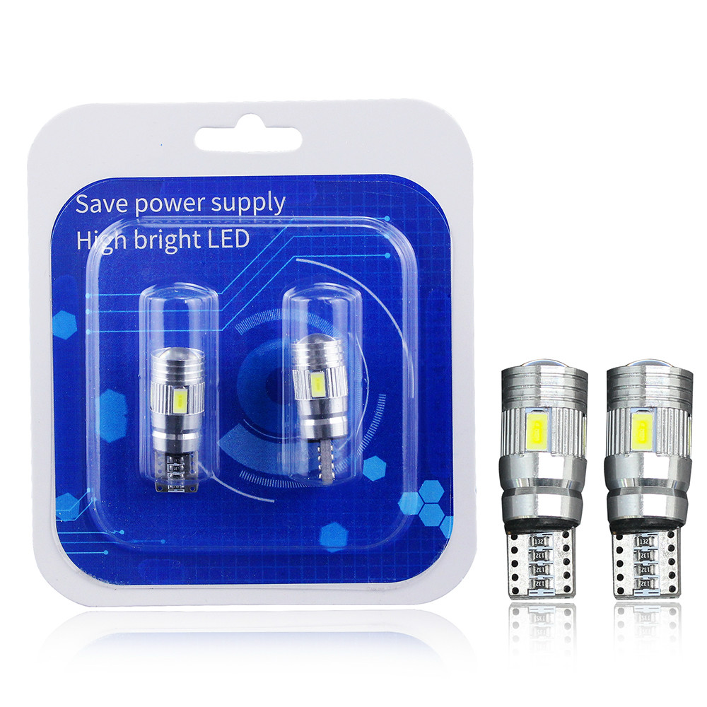 Winsun 2x T10 W5W Car LED Turn Signal Bulb Canbus Auto Interior Dome Reading Light Wedge Side Parking Reverse Brake Lamp 5W5 5630 6smd
Winsun 2x T10 W5W Car LED Turn Signal Bulb Canbus Auto Interior Dome Reading Light Wedge Side Parking Reverse Brake Lamp 5W5 5630 6smd