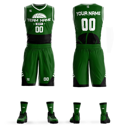 Desgin Name + Number Kids & Adult College Basketball Jerseys USA Youth Cheap basketball Uniforms Sets