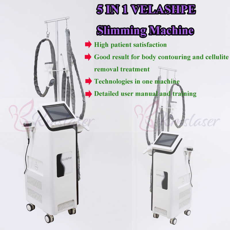 5 in 1 Velashape Velasmooth Cellulite Reduction Slimming Machine Vacuum Roller 40K Cavitation RF Body Shaping Face Lifting Weight Loss
5 in 1 Velashape Velasmooth Cellulite Reduction Slimming Machine Vacuum Roller 40K Cavitation RF Body Shaping Face Lifting Weight Loss