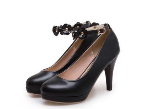 2019 Flower Women's shoes in Spring and Autumn with New style High heel fine heel round head waterproof table @32, Beige
2019 Flower Women's shoes in Spring and Autumn with New style High heel fine heel round head waterproof table @32, Beige
