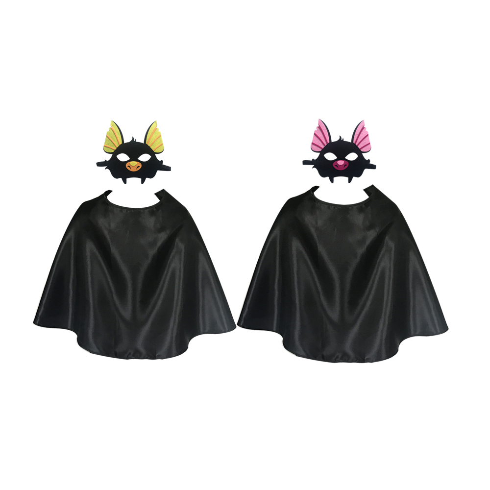 Lifelike animal Bat superhero cape for kids of 3-16 years with mask superhero costumes child Halloween Christmas Birthday Party Favors Gifts, Black;red
Lifelike animal Bat superhero cape for kids of 3-16 years with mask superhero costumes child Halloween Christmas Birthday Party Favors Gifts, Black;red