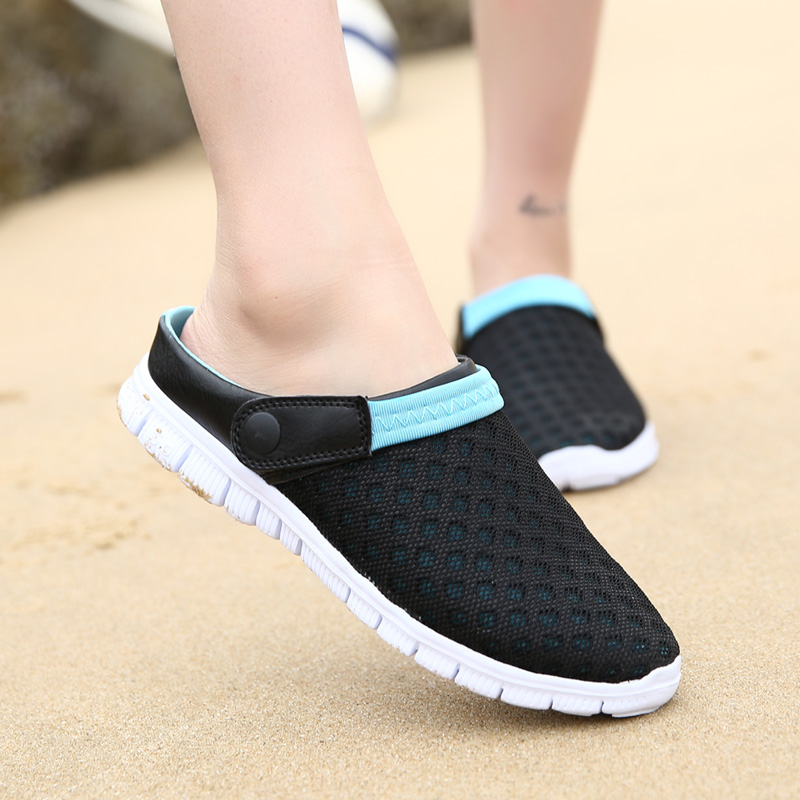 Hole Shoes Male Men Shoes Unisex Sandals Sandalias Summer Sandalen Slippers Sandalet hombre Mesh Breathable New 2019, Blue
Hole Shoes Male Men Shoes Unisex Sandals Sandalias Summer Sandalen Slippers Sandalet hombre Mesh Breathable New 2019, Blue