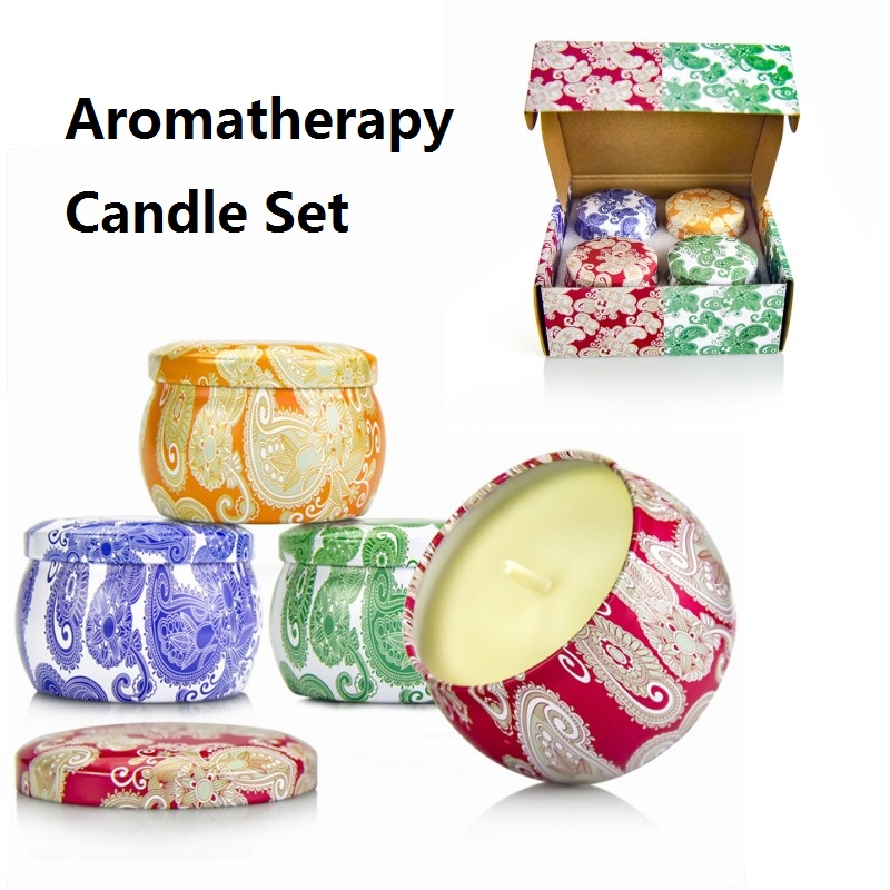 Christmas Wedding Aromatherapy Candle 4pcs/set Tin Container Soy Wax Smokeless Candles Handmade Scented Wax Candles Home Decor
Christmas Wedding Aromatherapy Candle 4pcs/set Tin Container Soy Wax Smokeless Candles Handmade Scented Wax Candles Home Decor