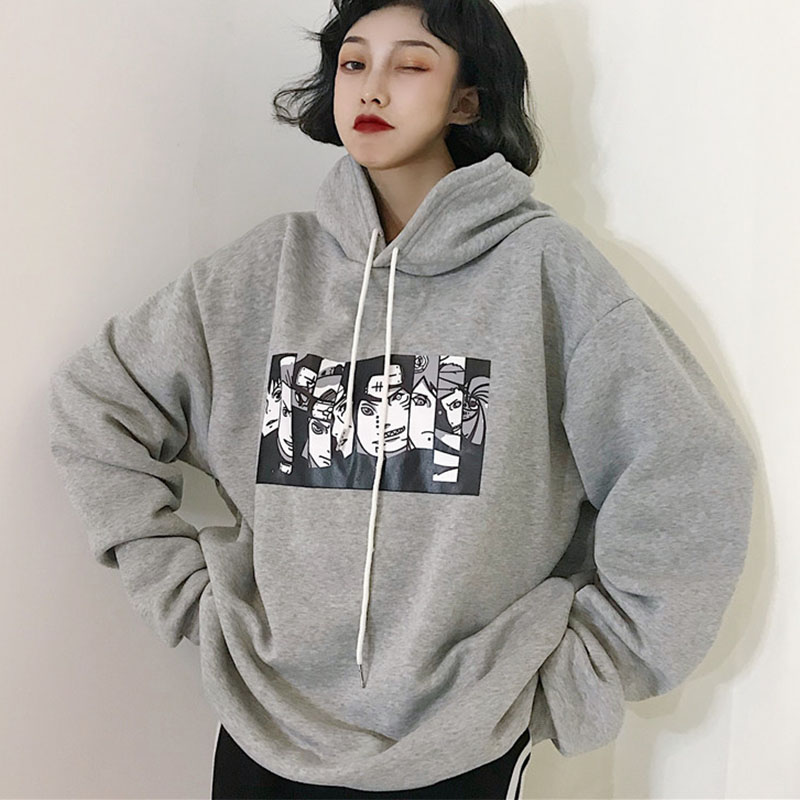 Winter Japanese Harajuku Cartoon Casual Fashion Large Size Loose Hooded Sweatshirt Fun New Women tops Couple Hip Hop Sweatshirt, Black
Winter Japanese Harajuku Cartoon Casual Fashion Large Size Loose Hooded Sweatshirt Fun New Women tops Couple Hip Hop Sweatshirt, Black