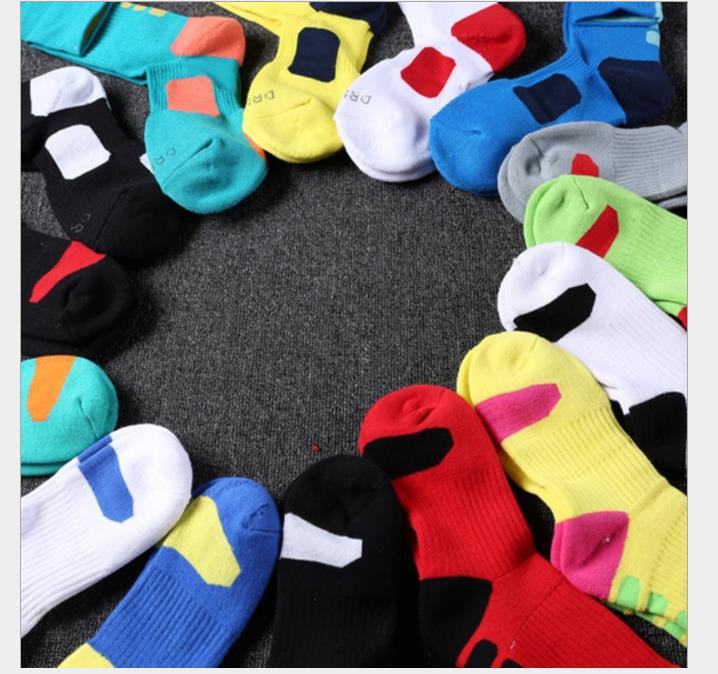 Towel-bottom basketball socks, high-tube elite professional cotton odor-proof socks