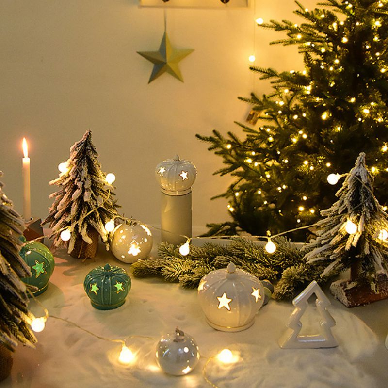 Creative Christmas Ornaments Christmas Miniature Decorations Ceramic Hanging Decoration Xmas Tree Pendant Holiday Decor Supplies
Creative Christmas Ornaments Christmas Miniature Decorations Ceramic Hanging Decoration Xmas Tree Pendant Holiday Decor Supplies