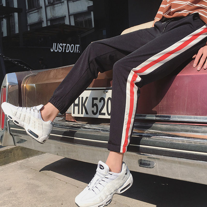 Men jogger pants 2020 new arrival spring and summer Korean style thin casual male ankle-length pants black teenager boy n44
Men jogger pants 2020 new arrival spring and summer Korean style thin casual male ankle-length pants black teenager boy n44