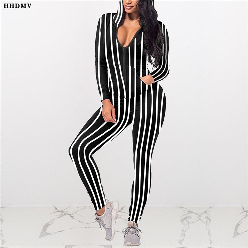 HHDMV New Spring 2020 Hooded Skinny Striped Catsuit Fashion Vintage Long Sleeve Long Pant Jumpsuits High Street Slim Romper, Black
HHDMV New Spring 2020 Hooded Skinny Striped Catsuit Fashion Vintage Long Sleeve Long Pant Jumpsuits High Street Slim Romper, Black