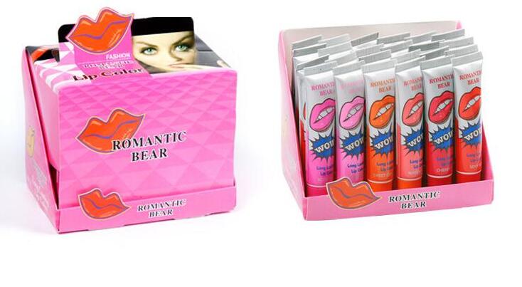 New Arrival Waterproof Long lasting lip gloss Makeup Romantic Bear Lipgloss Magic Color Peel Mask Tint Pack Lipstick, Mixed color
New Arrival Waterproof Long lasting lip gloss Makeup Romantic Bear Lipgloss Magic Color Peel Mask Tint Pack Lipstick, Mixed color