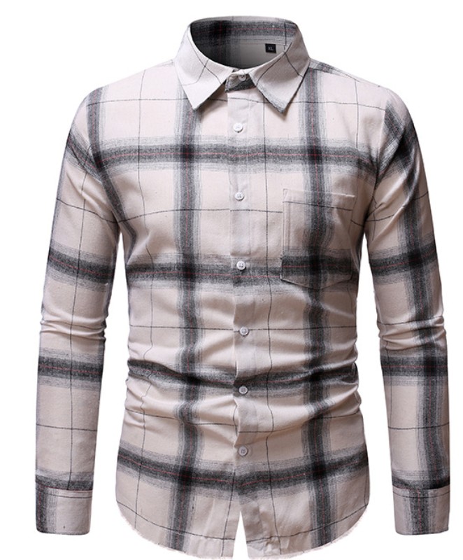 Designer Men Shirt Slim Fit Casual Shirts Fashion Checked Printed Mens Dress Shirts Camisa Social Masculina Long Sleeve Shirt Men Clothes, White
Designer Men Shirt Slim Fit Casual Shirts Fashion Checked Printed Mens Dress Shirts Camisa Social Masculina Long Sleeve Shirt Men Clothes, White
