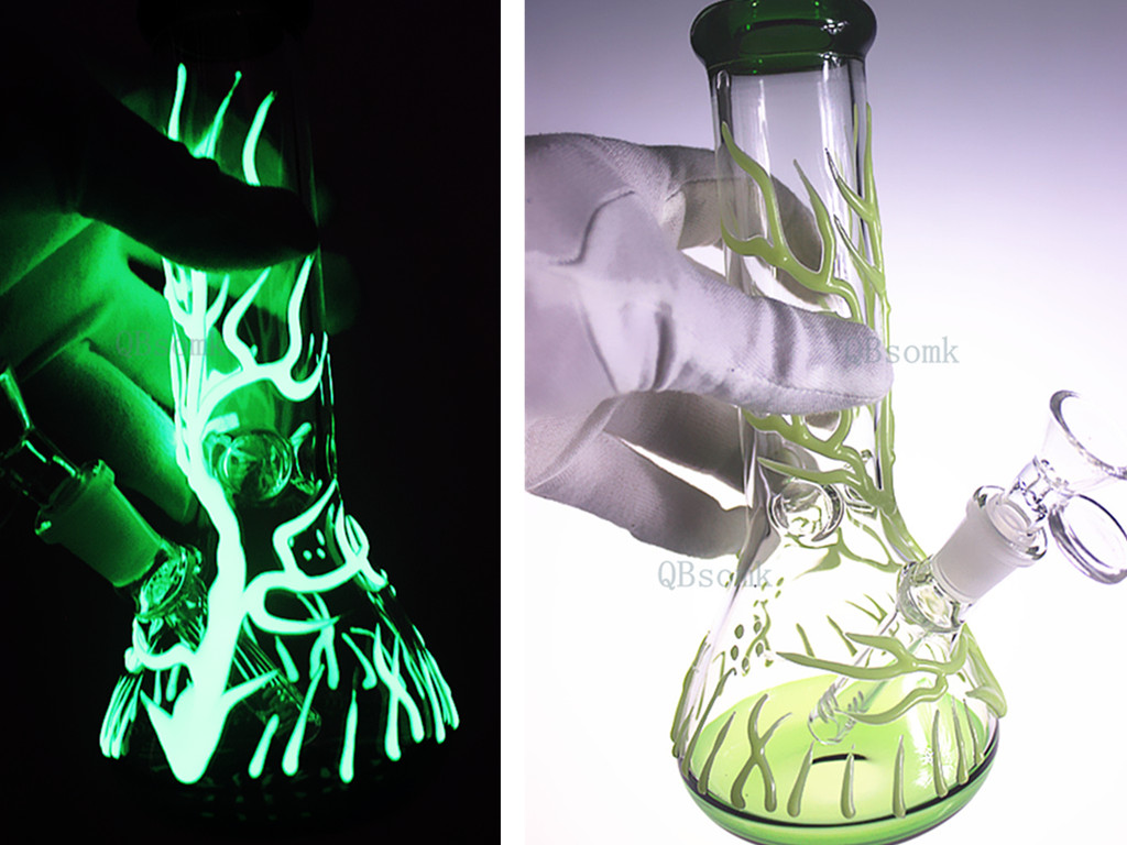 QBsomk Glow in Dark Beaker Bong Dab Oil Rig Frosted Glass Water Pipe 5mm Thick Luminous Heady Smoking Pipe IceCatcher Hookah
QBsomk Glow in Dark Beaker Bong Dab Oil Rig Frosted Glass Water Pipe 5mm Thick Luminous Heady Smoking Pipe IceCatcher Hookah